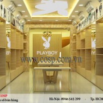 Thiết kế nội thất shop thời trang nam - Anh Quân - Lào Cai